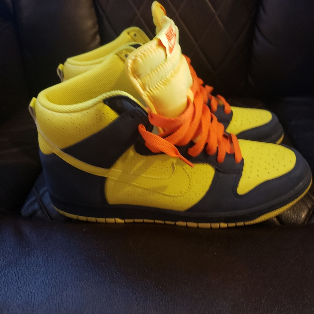 Nike Dunk High Homer Simpson Size 10